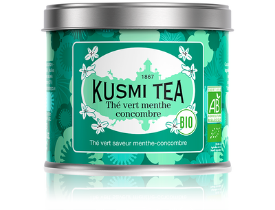 Cucumber Mint green tea -Kusmi Tea 100g EKOLOGISK